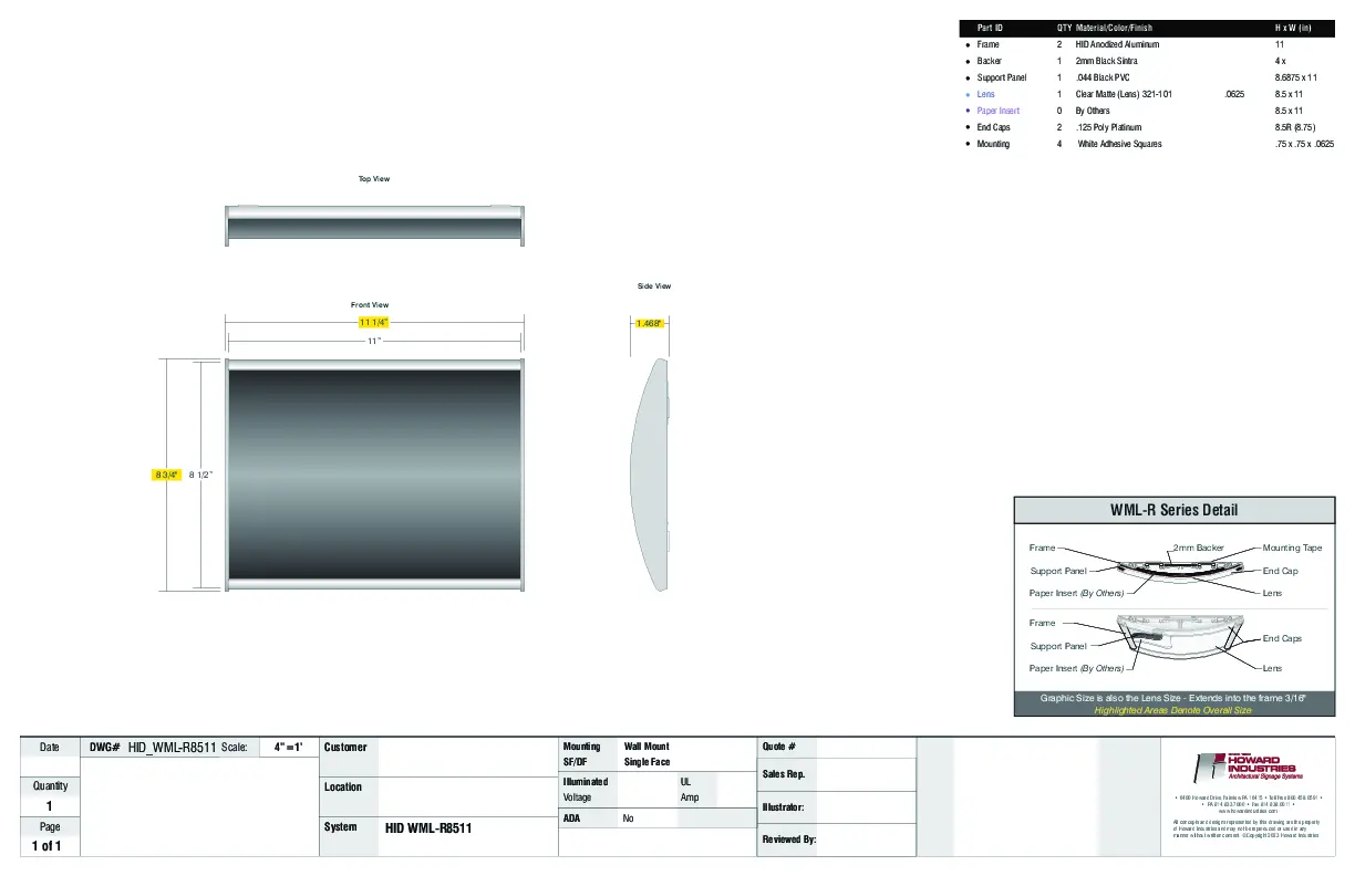 HID Radius Landscape