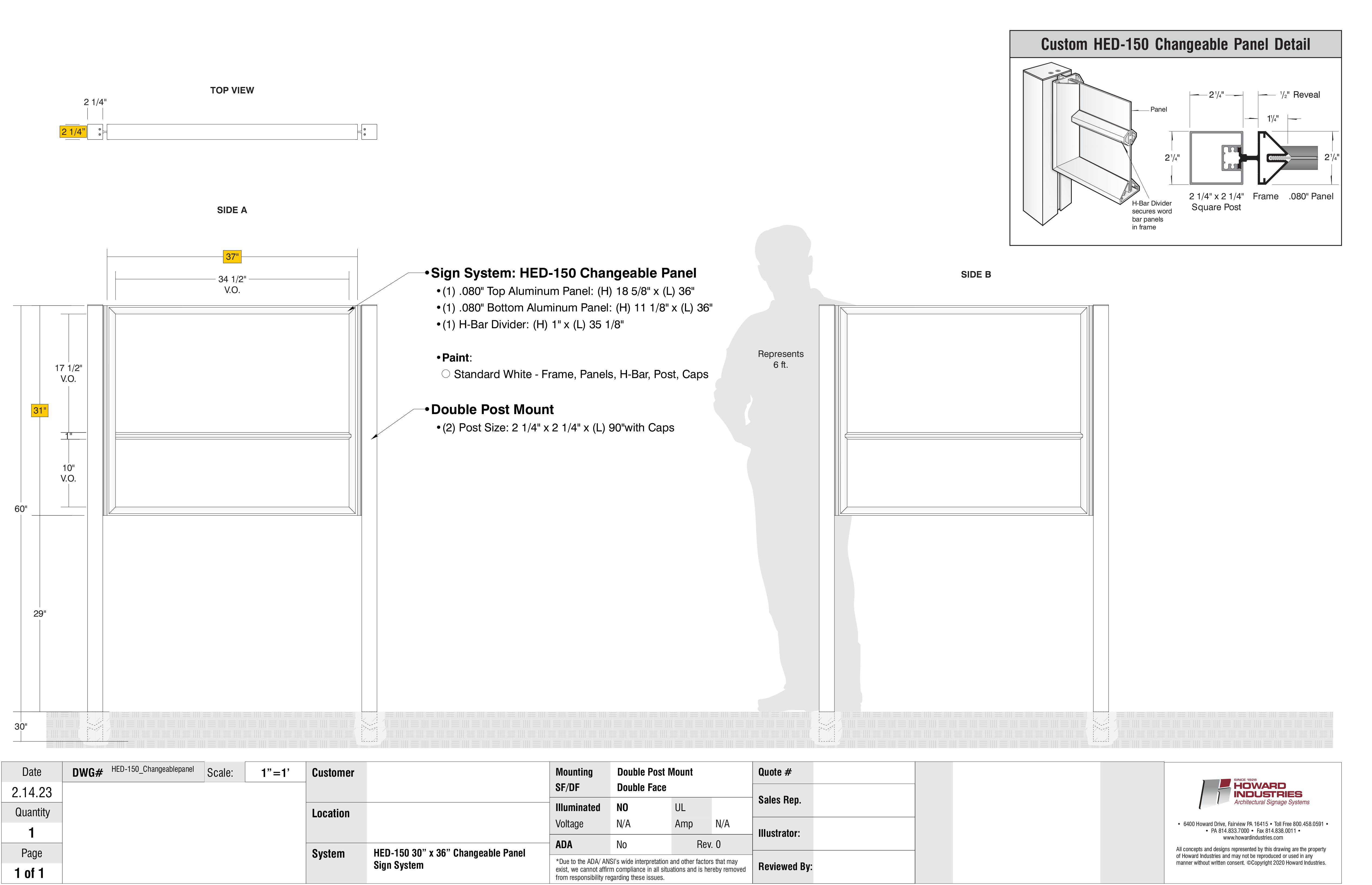 HED 150 ChangeablePanel