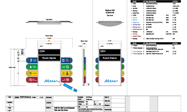 HID PF DRY ERASE