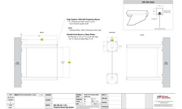 Projection Mount