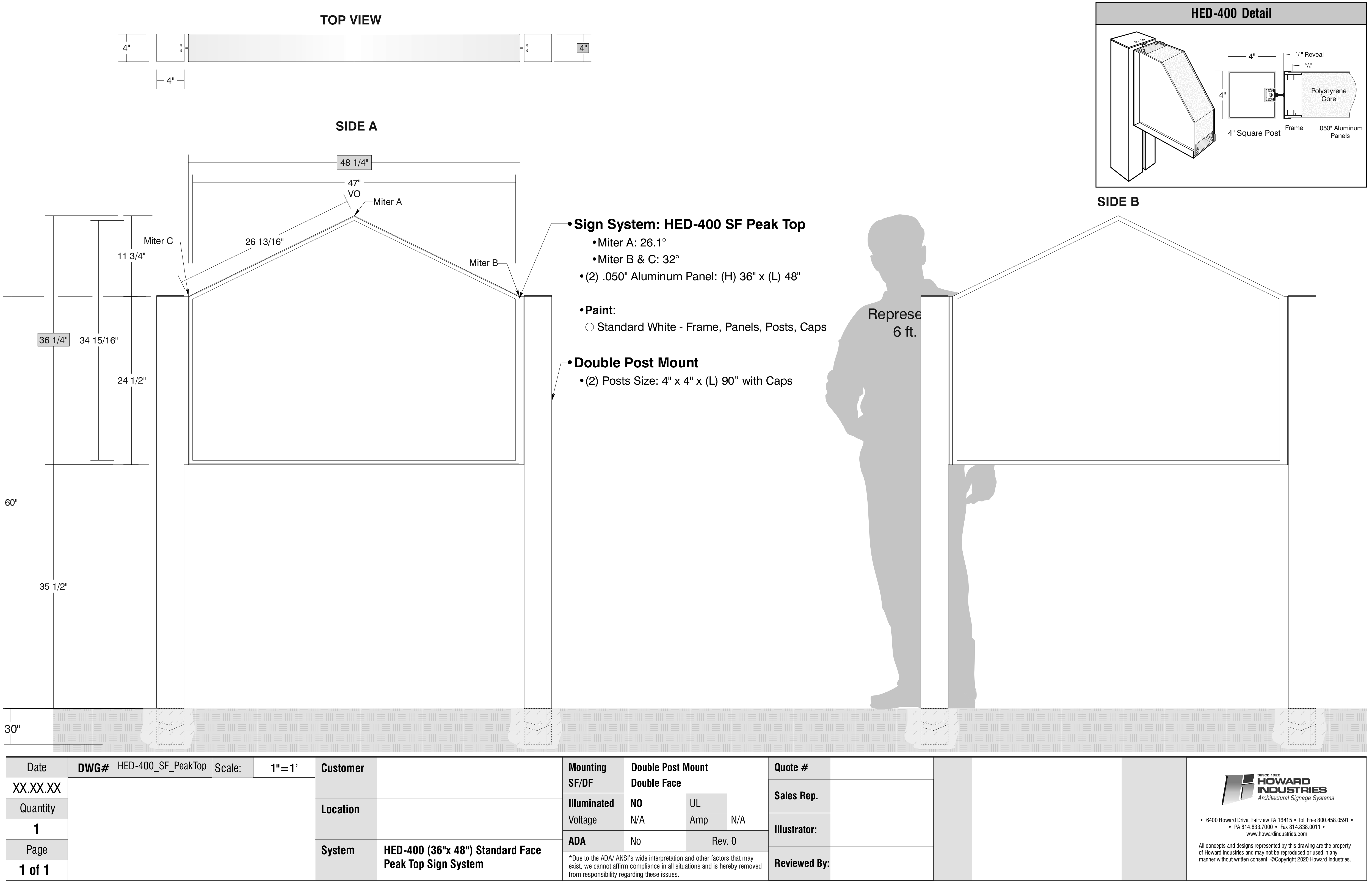 Standard Face Peak Top v2