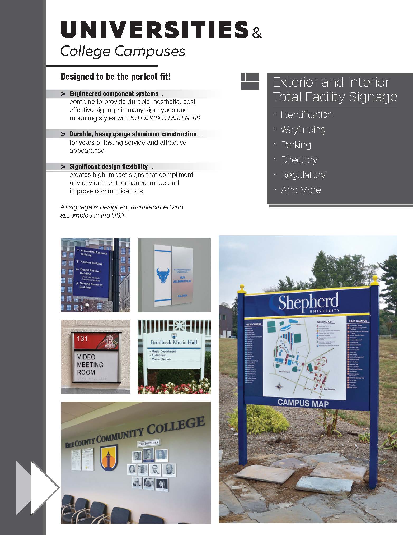 UB Industry University Signage LQ