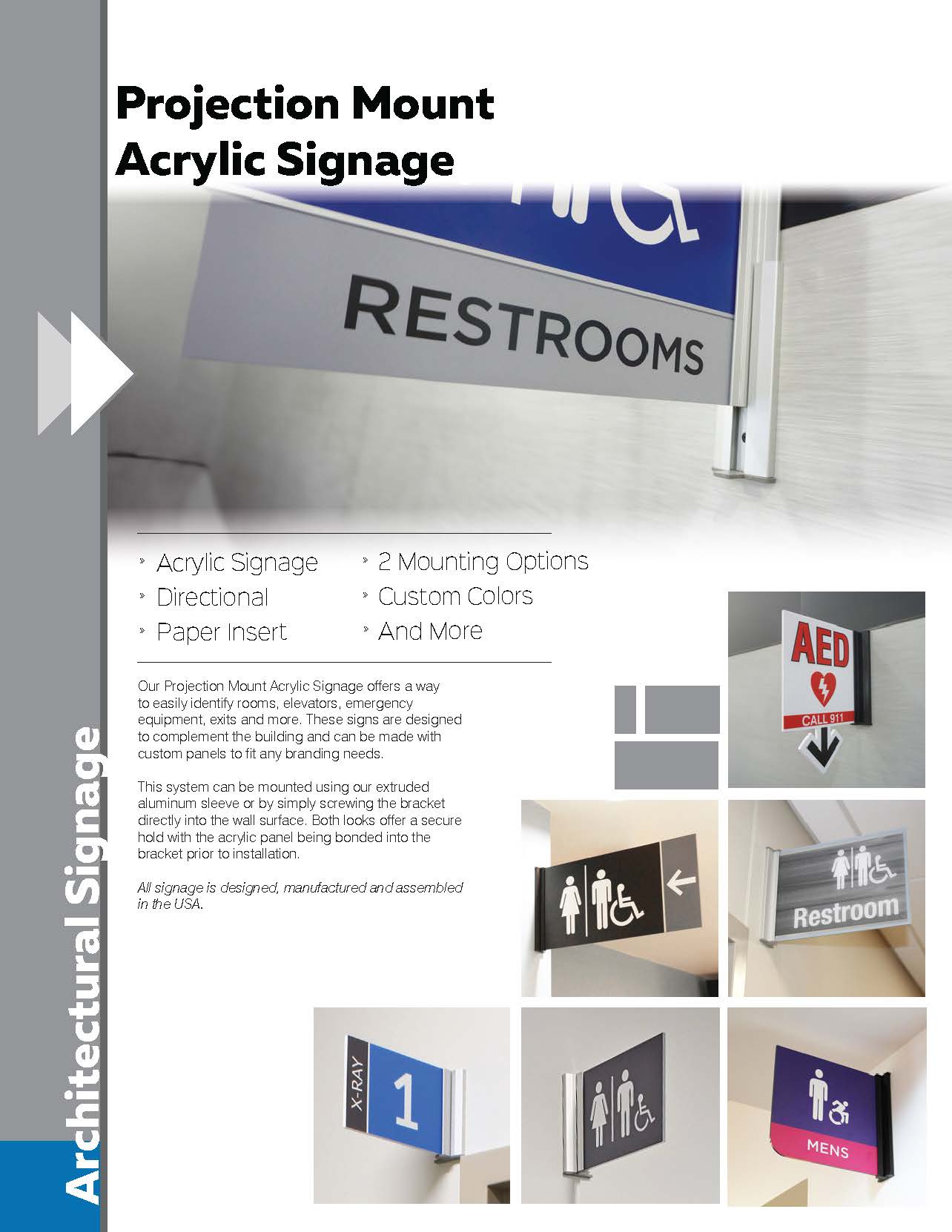 UB Projection Mount Acrylic Signage LQ Page 1