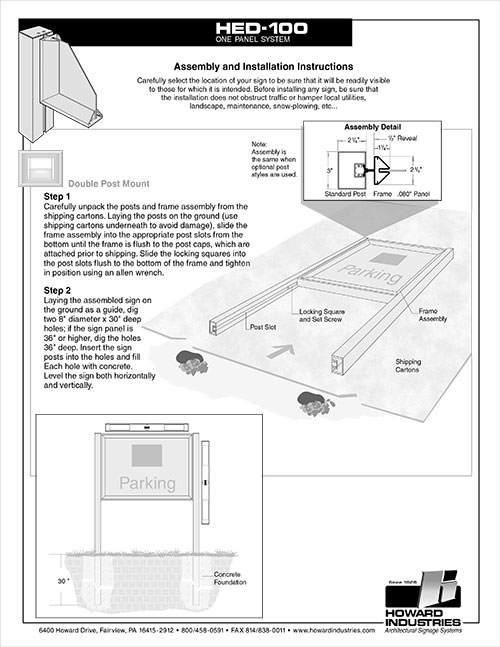 installation hed 100 and 150 1