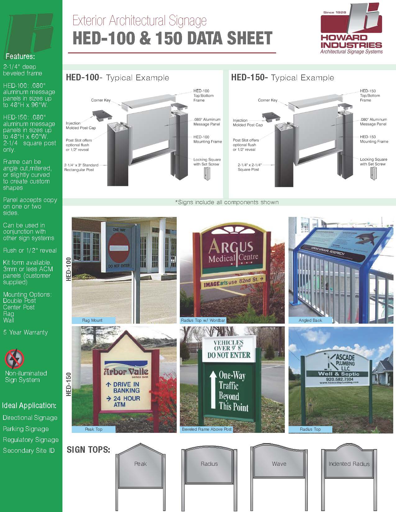 HED 100 150 Product Data Sheet Final compressed Page 1