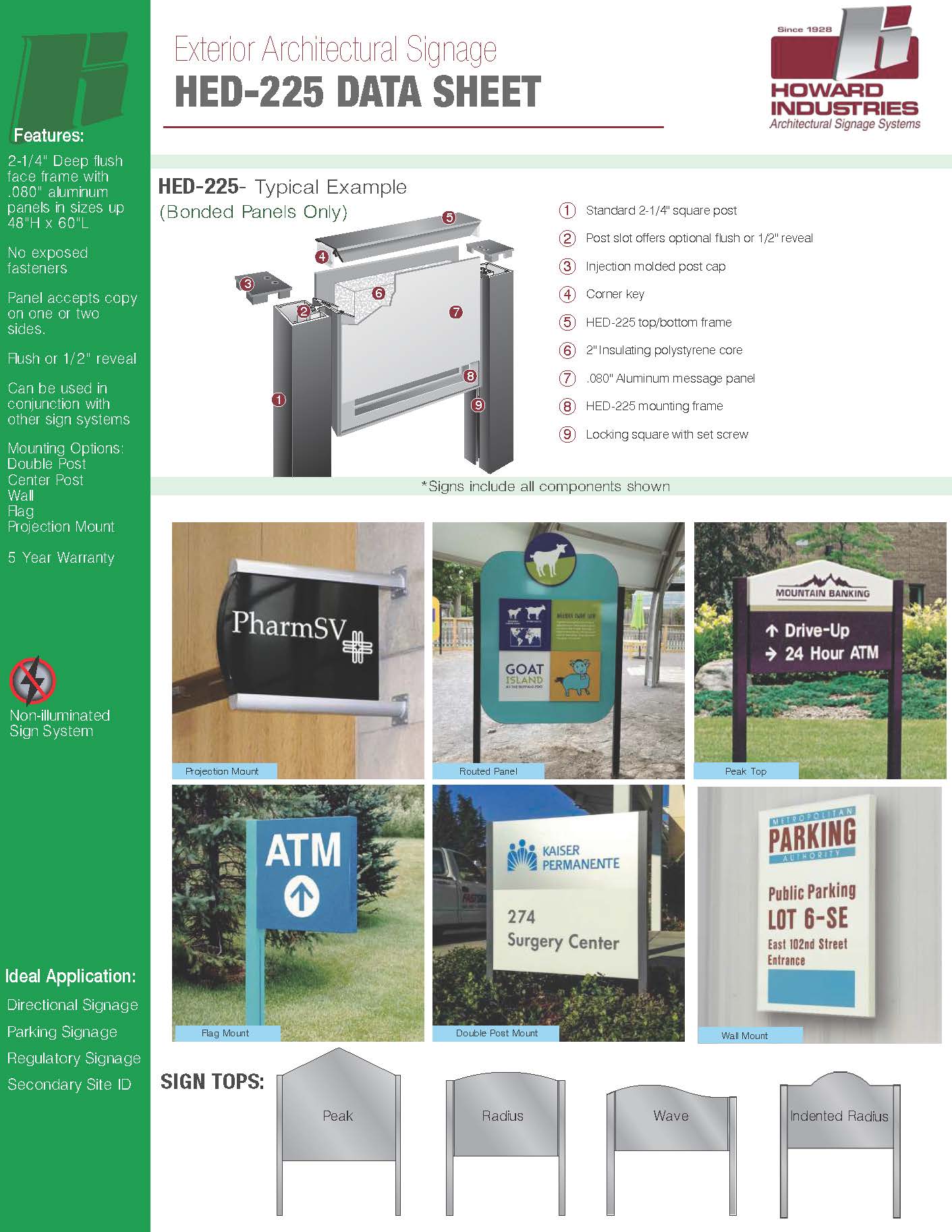 HED 225 Product Data Sheet Final compressed Page 1