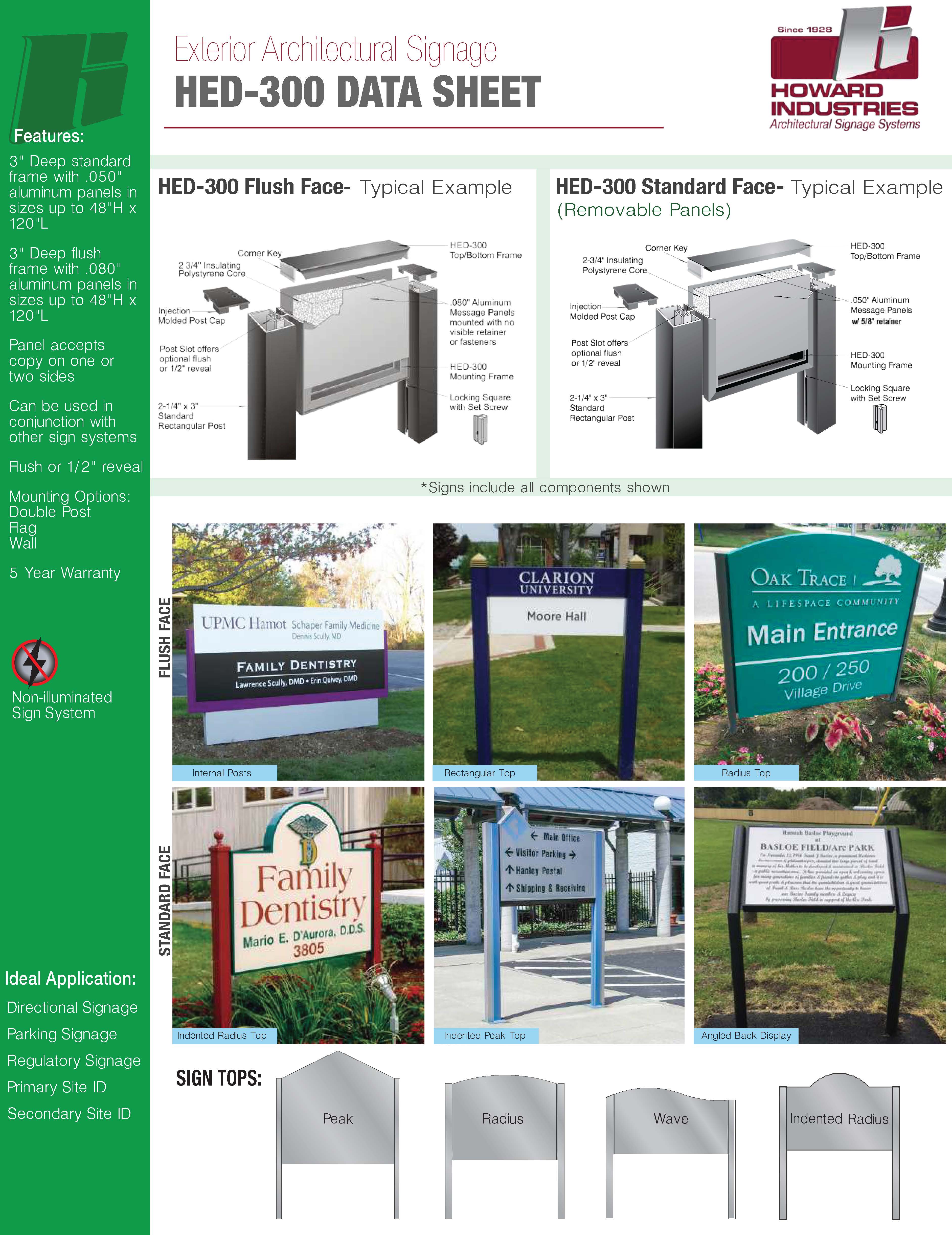 HED 300 Product Data Sheet Final compressed Page 1