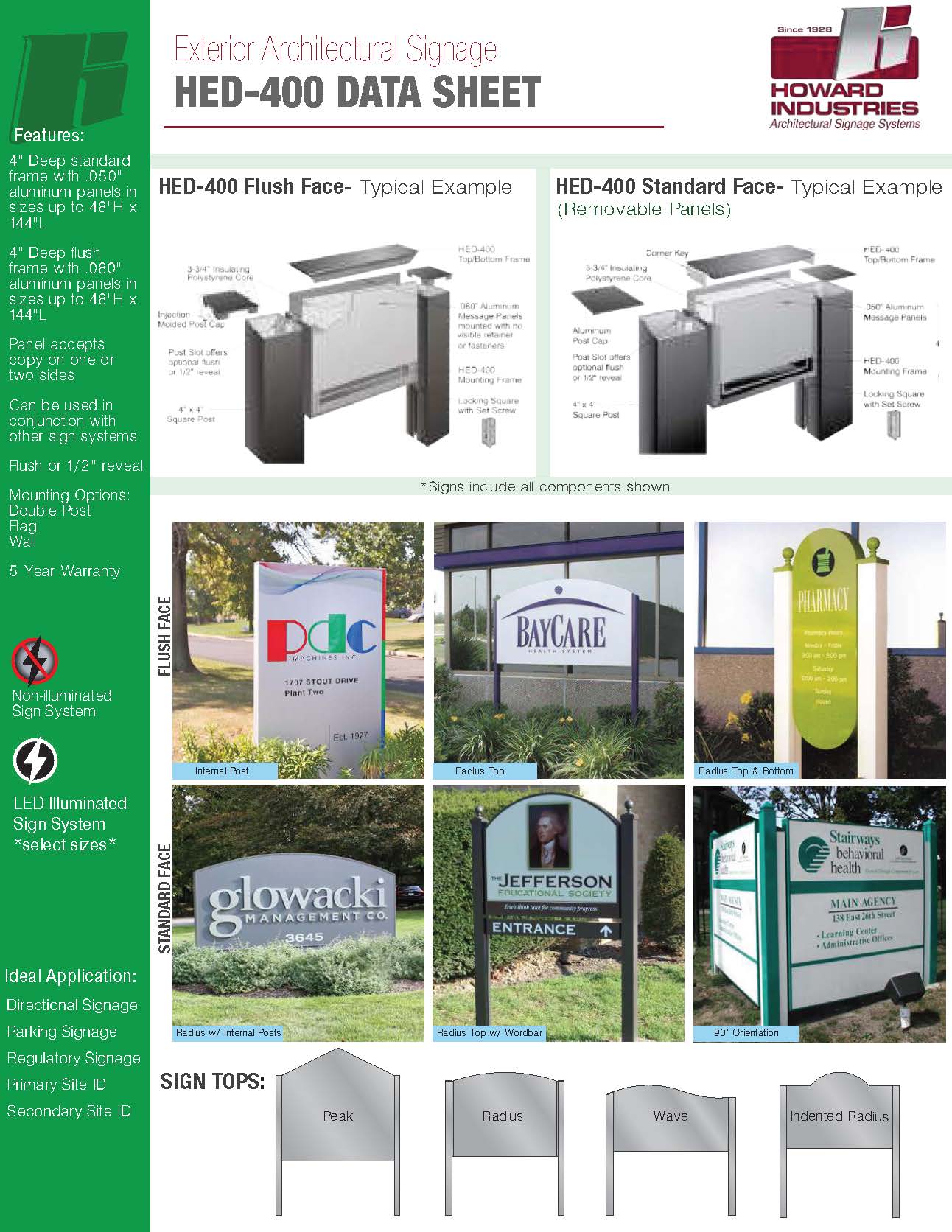 HED 400 Product Data Sheet Final compressed Page 1