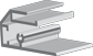 small frame extrusions dss 125 wall mount frame