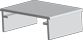 small frame extrusions hed 300 flush face top bottom frame