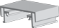 small frame extrusions hed 300 top bottom frame