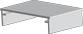 small frame extrusions hed 400 flush face top bottom frame