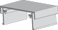 small frame extrusions hed 400 top bottom frame