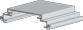 small frame extrusions hed i 70 top bottom frame