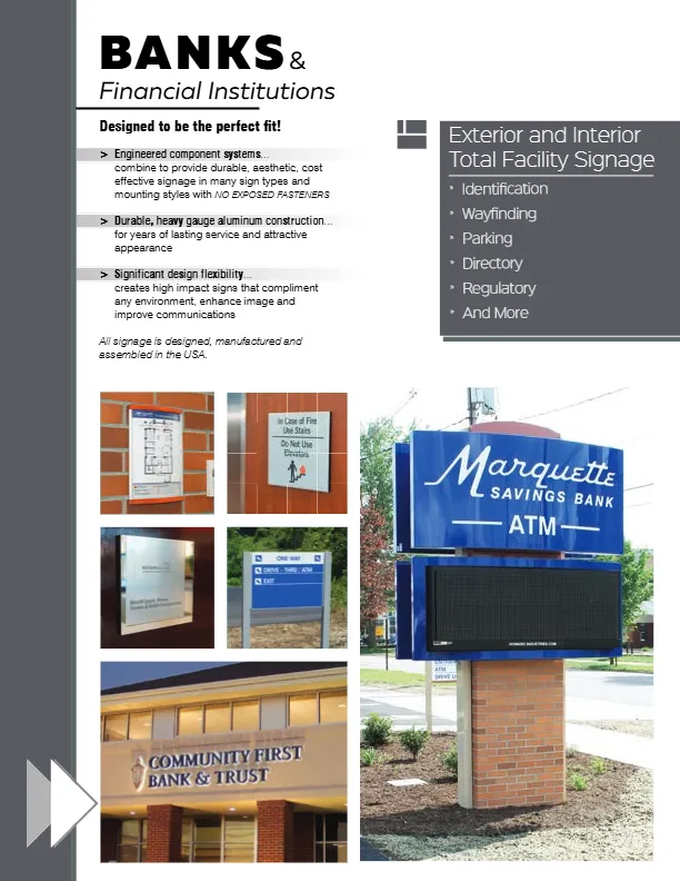 UB Industry Bank Signage LQ