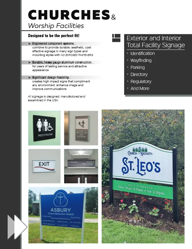 UB Industry Church Signage LQ