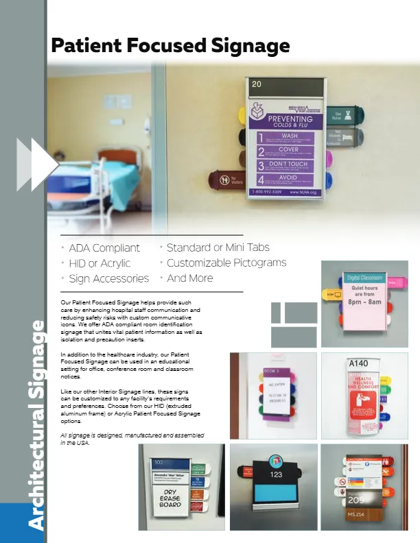 UB Patient Focused Signage LQ