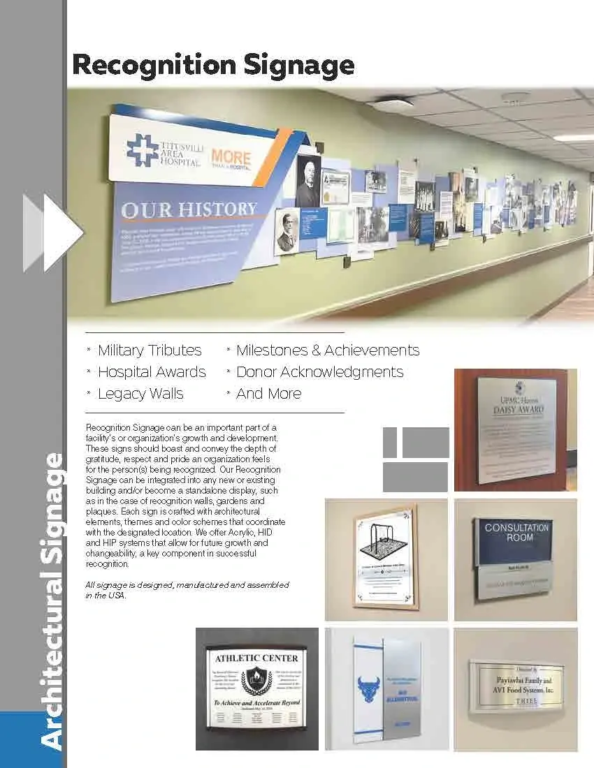 UB Recognition Signage LQ