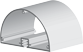 small frame extrusions hed i 70 4 x 7 radius post