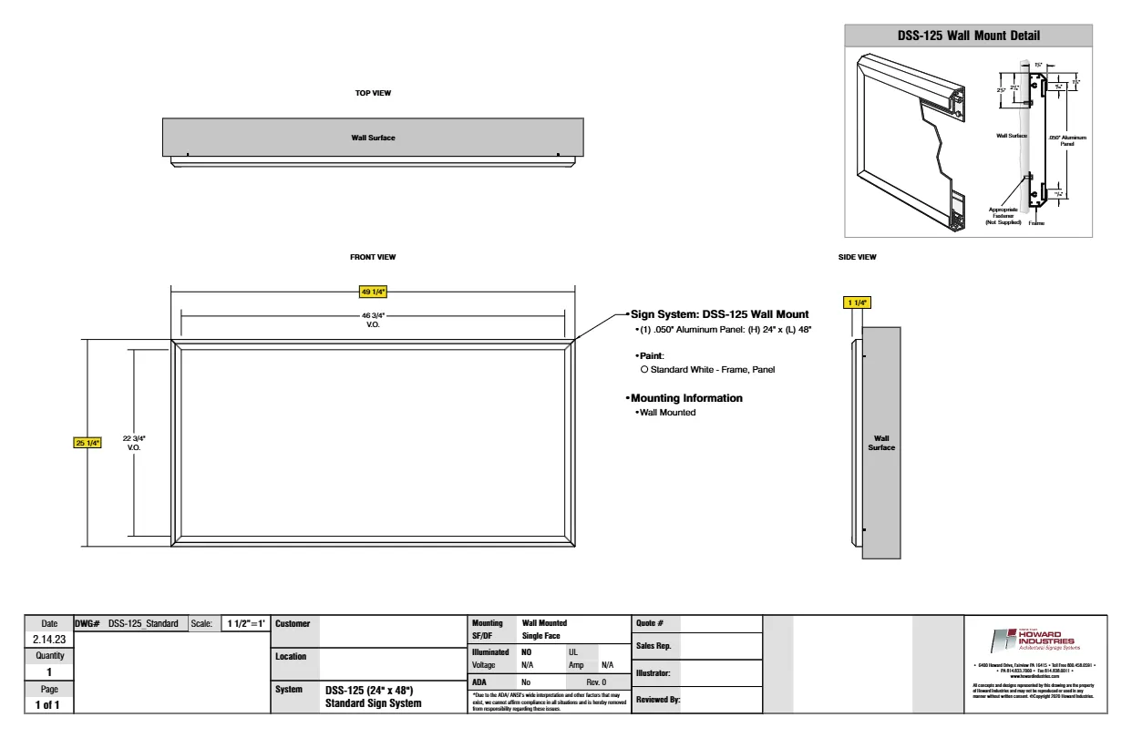 DSS 125 Standard