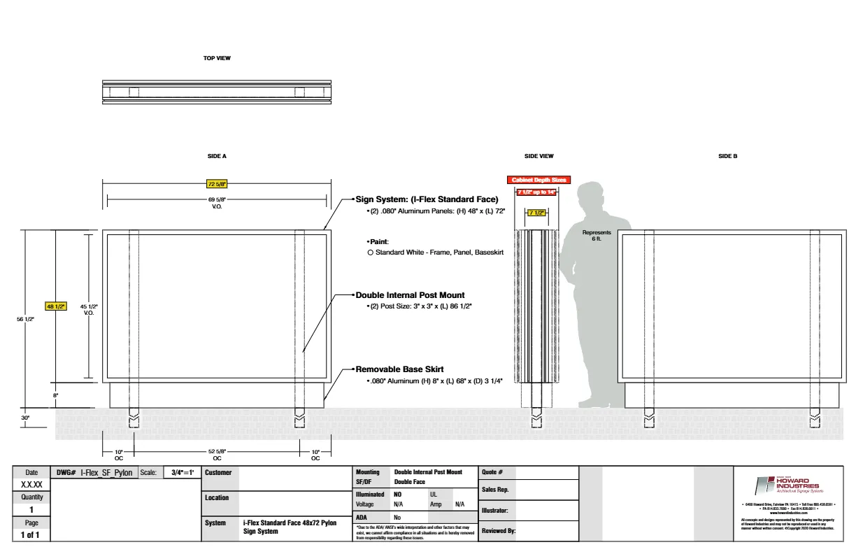 HED I Flex SF Pylon