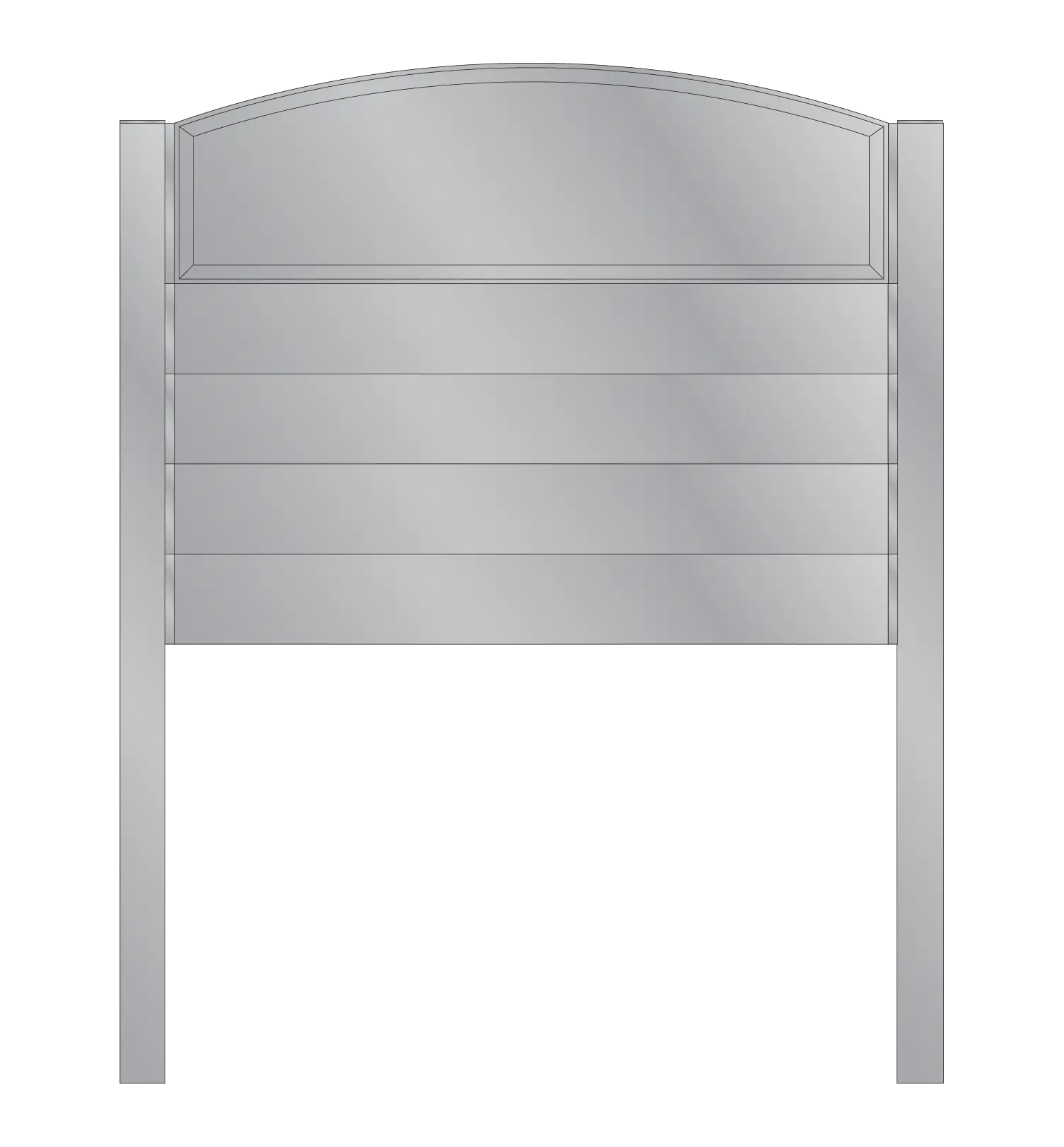 HED 100 150 Radius Top