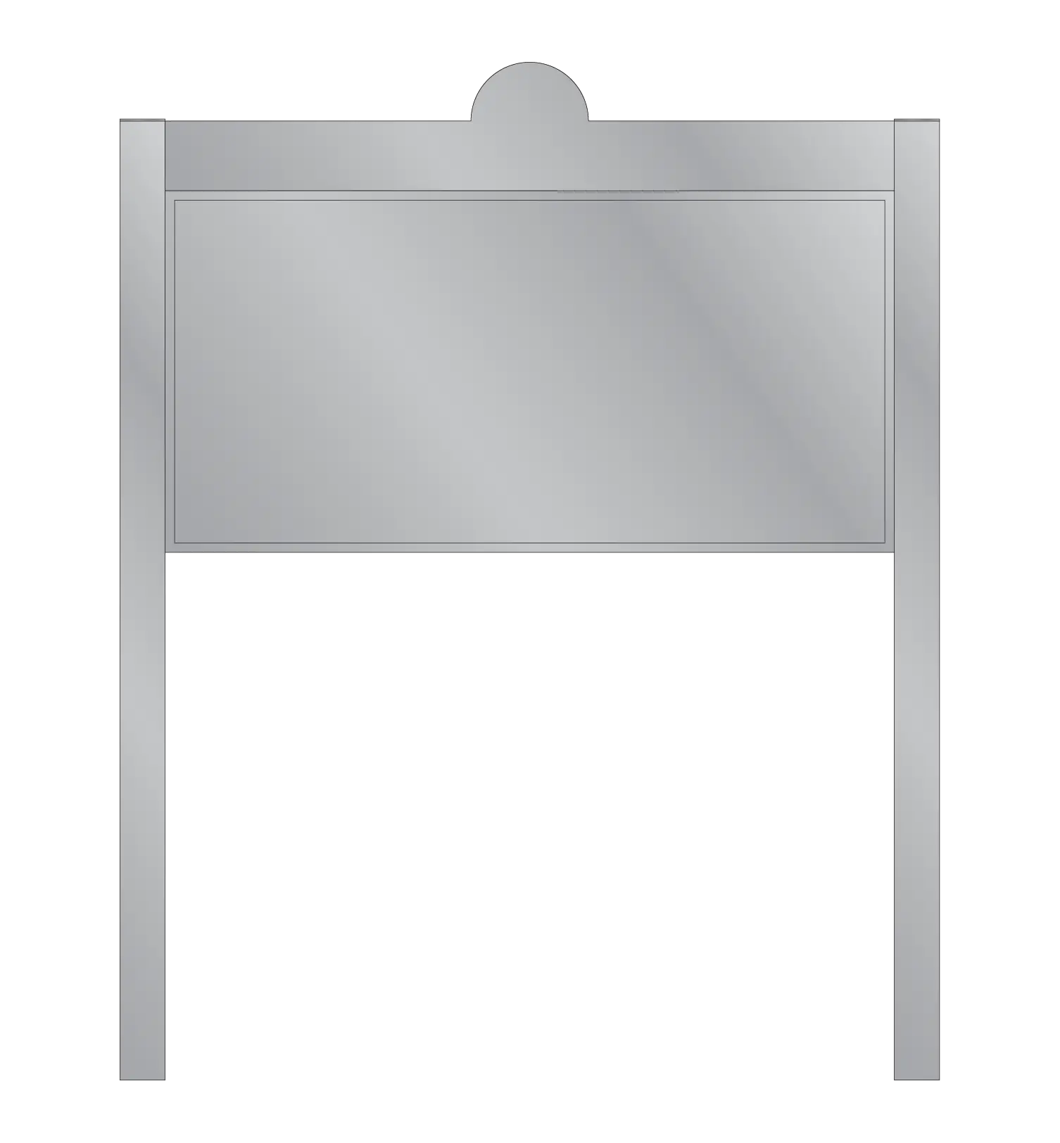 HED 200 Indented Radius Top