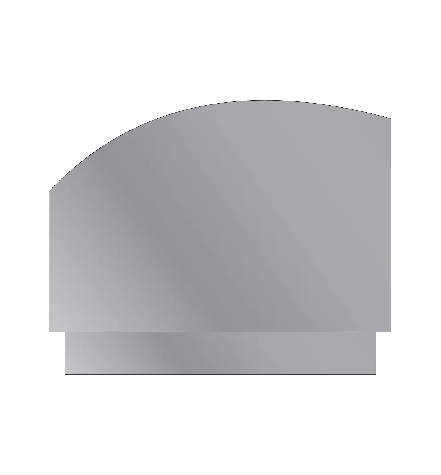 HED P 20 Radius Top