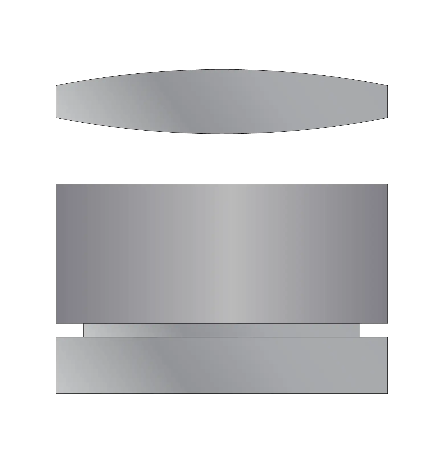 HED P 20 Standard Top Rounded Body
