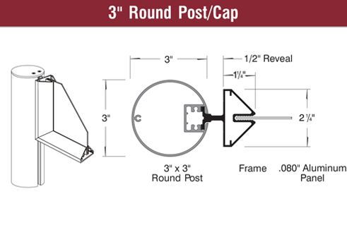 3  Round Post Cap v2