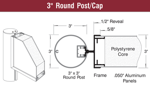 3  Round Post Cap v6