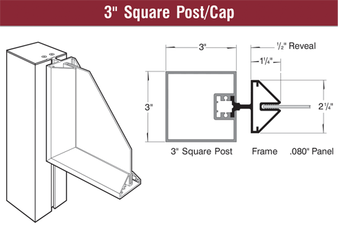 3  Square Post Cap v2