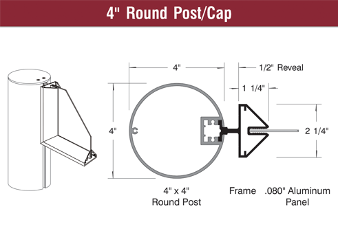 4  Round Post Cap v2